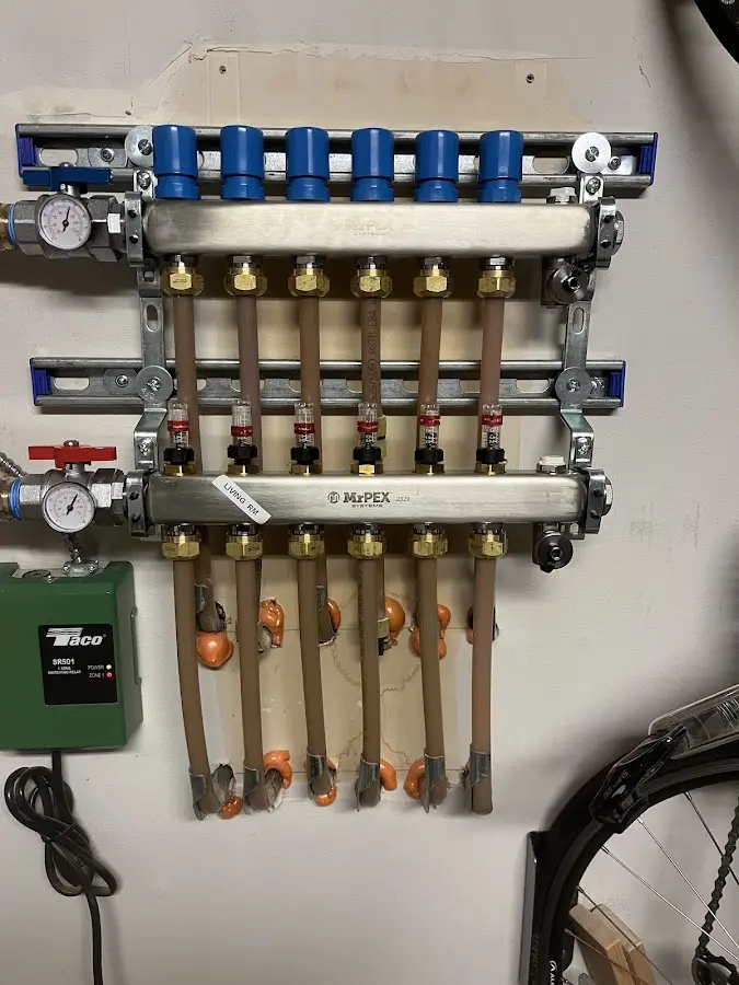 Plumber performing Water Heater Repair at a residential property in Darnestown